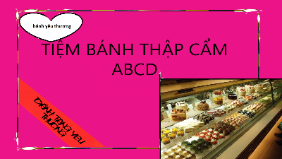 cửa hành bánh