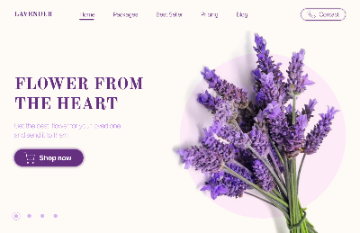landing page