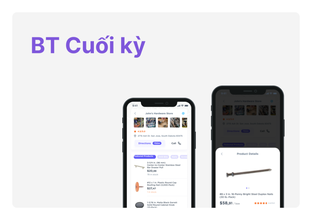 BT Cuối kỳ
