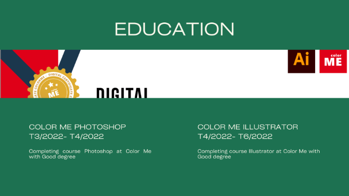 Portfolio on Color ME