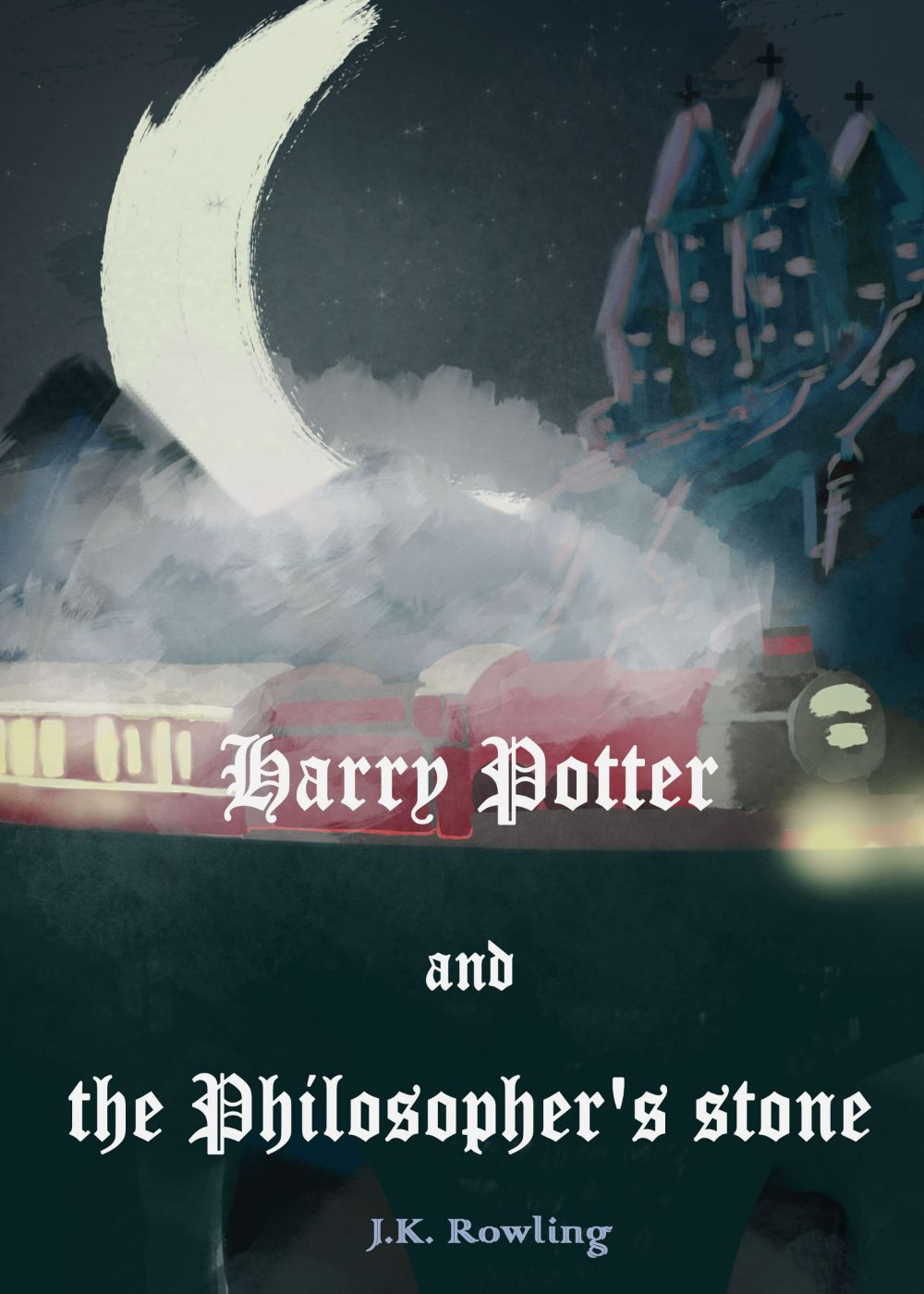 Harry Potter books cover