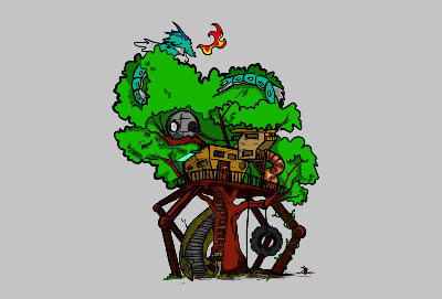 Tree House Pokemon