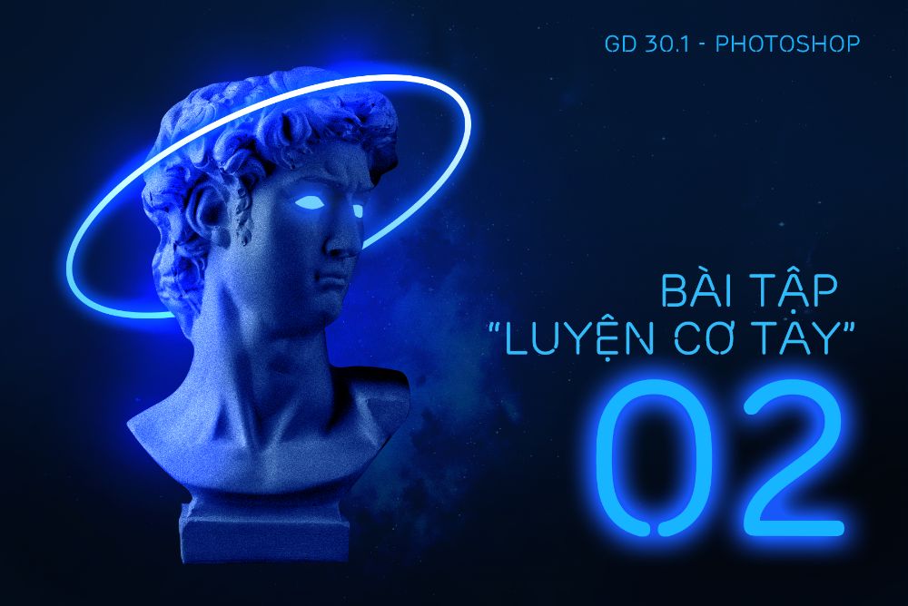 BTVN2: Sử dụng các công cụ chọn vùng đã học, thiết kế 1 ấn phẩm Collage Art