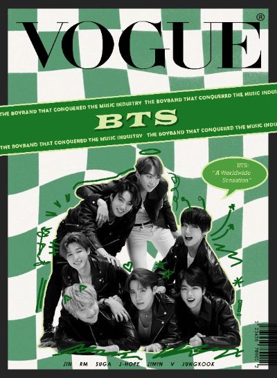 BTS Magazine Cover
