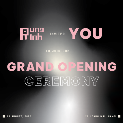 Invitation card (mặt sau)