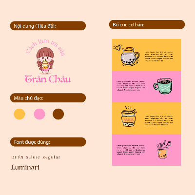 BTVN buổi 5 Illustrator - Idea cho bài cuối kỳ
