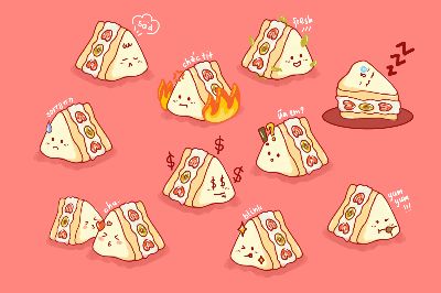 BTVN 2 - Kim Chi - Sticker bánh ngọt