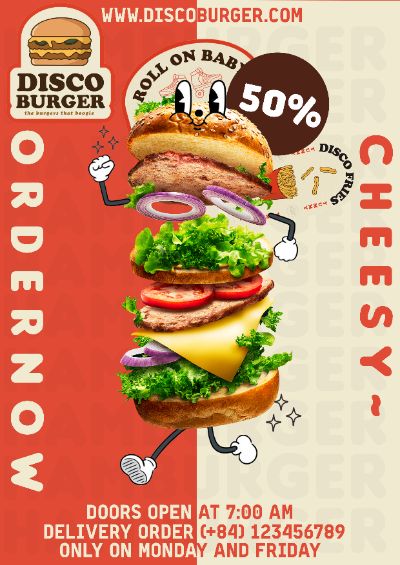 Food photography poster