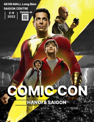 SHAZAM COMICCON POSTER