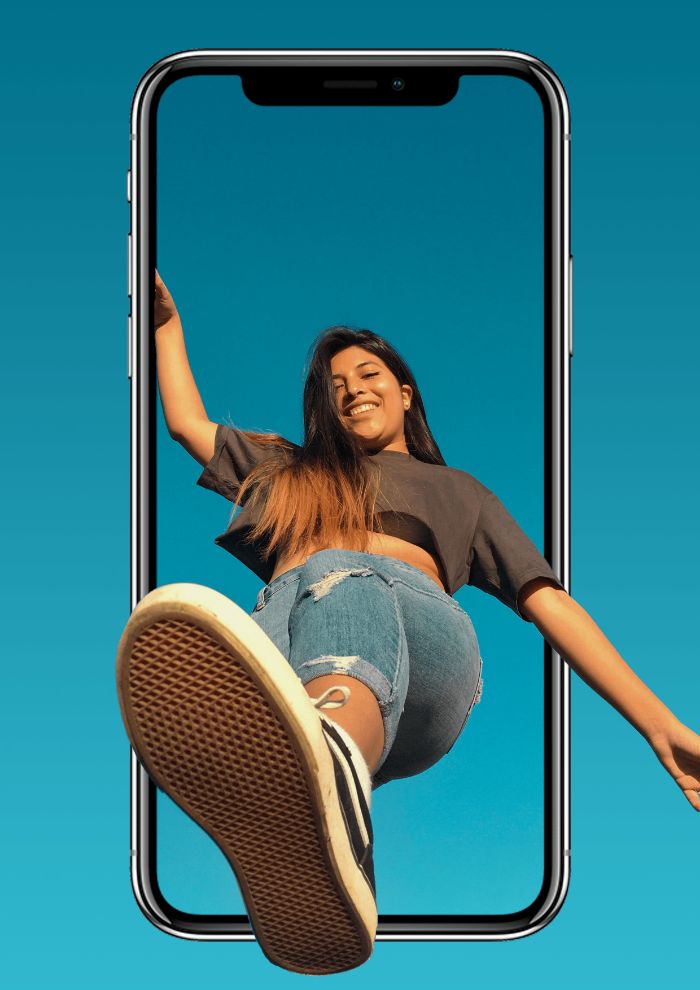 Jump outside the phone
