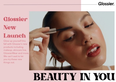 Glossier's Products by DHBT