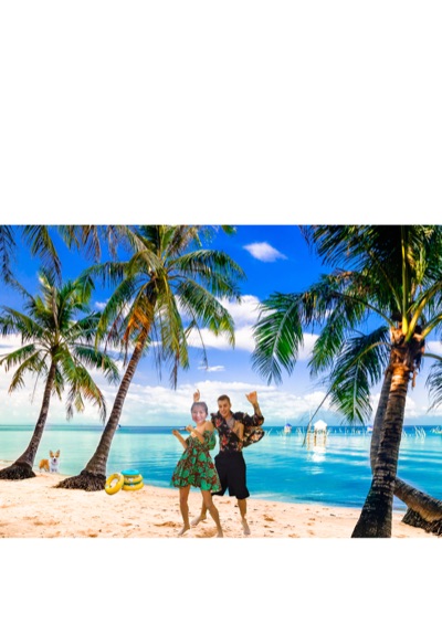 Going beach with Idol
