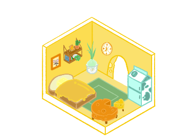 isometric room