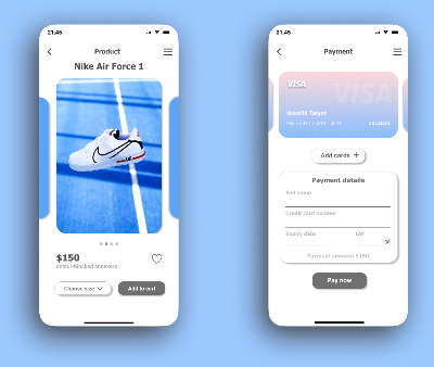 BTVN B2 UI mobile cards