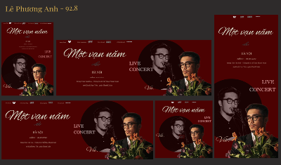 Concert Poster - Một Vạn Năm