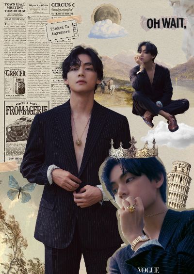 Digital collage art