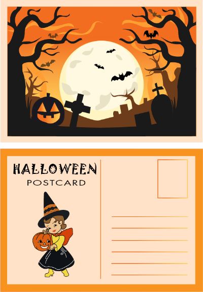 Bài Thi Giữa Kỳ_Postcard Halloween_Lê Thị Phương Trinh