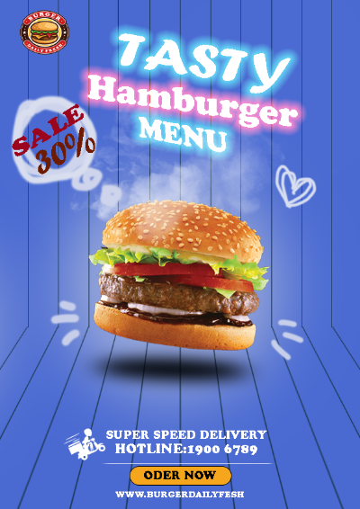 Poster Hamburger