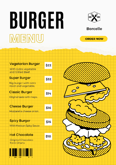 Burger menu