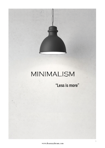 Minimalism
