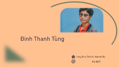 Giới thiệu bản thân