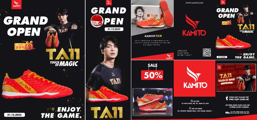 Mình nộp bài giới thiệu ra mắt giày đá bóng KAMITO TA11. Xin lỗi anh chị và mọi người vì lý do gia đình cho nên nay mình không lên lớp thuyết trình được.Còn bản word mong mọi người thông cảm mình xin phép nộp vào ngày mai ạ.·