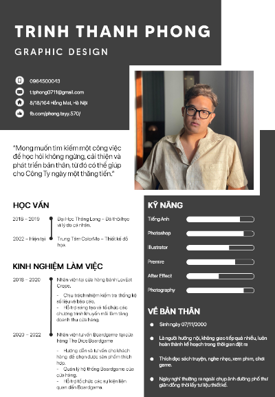 CV Graphic Design