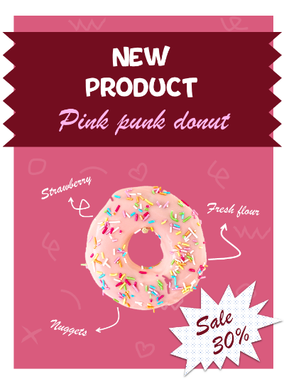 Poster donut