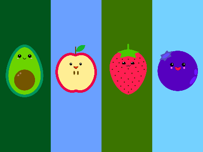 Healthy fruits
