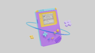 Vẽ máy gameboy