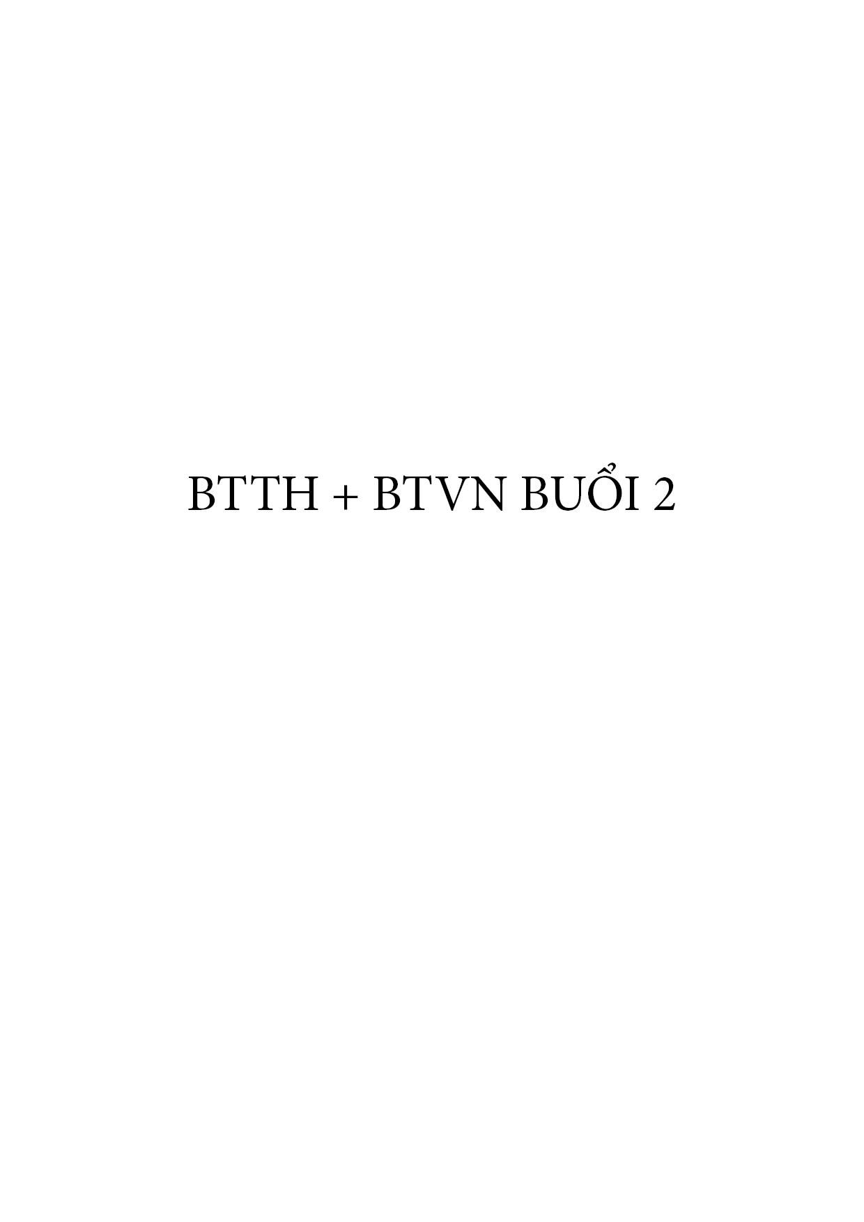 BTVN 2