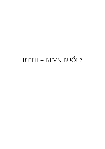 BTVN 2