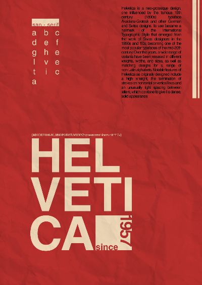 [BTVN Số 3] Helvetica Poster