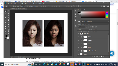 before after