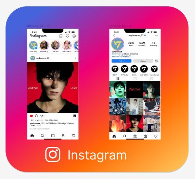Instagram UI