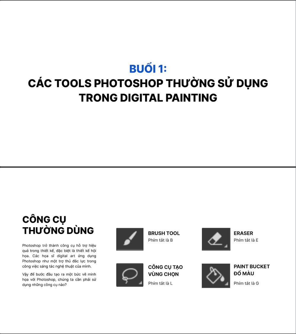 Bài tập buổi 1