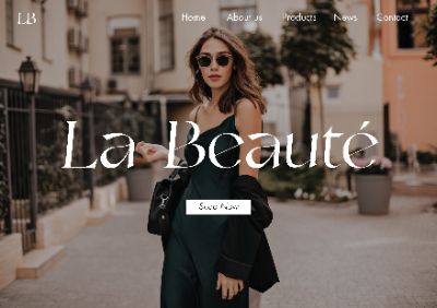 Layout Design: La Beauté