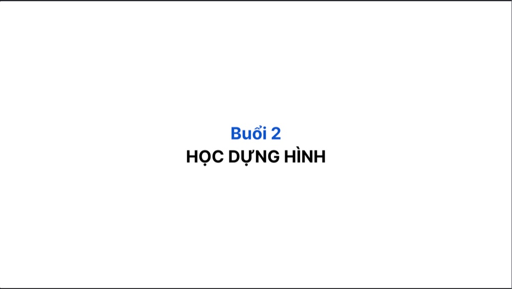 Buổi 2