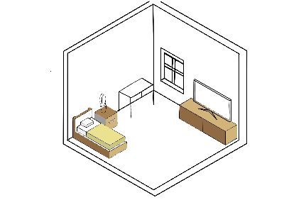 isometric room (incompleted)