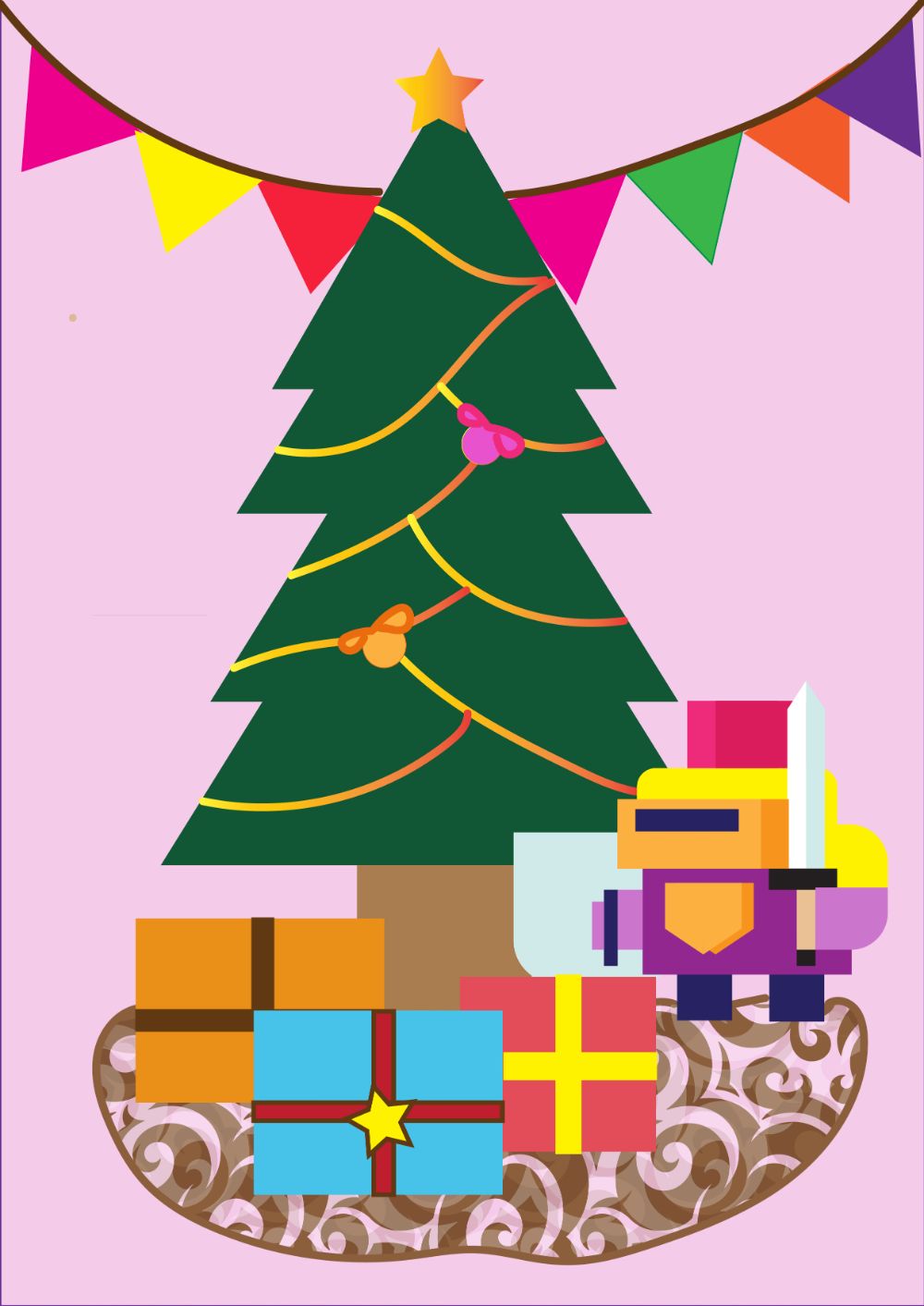 Pink Christmas