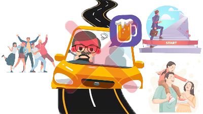 Uống rượu bia thì không lái xe