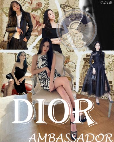 ĐẠI SỨ THƯƠNG HIỆU DIOR - JISOO