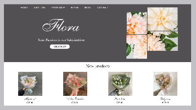 Homepage design