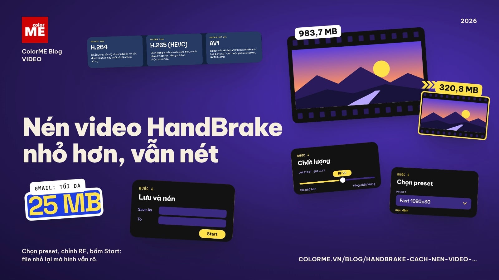 image - HandBrake: cách nén video giảm dung lượng mà vẫn nét