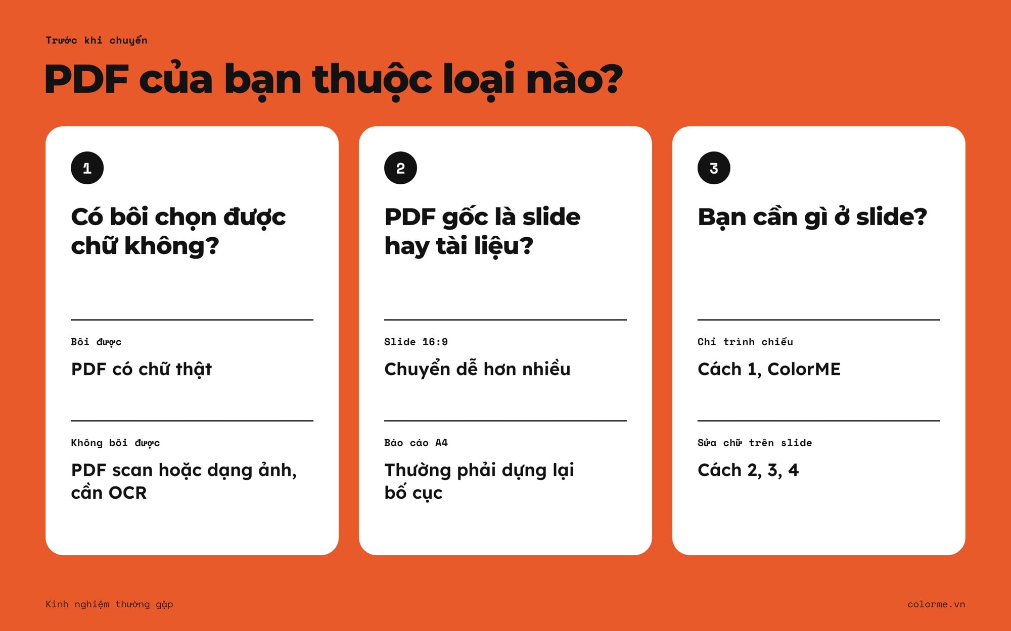 Kiểm tra loại file PDF trước khi chuyển sang PowerPoint