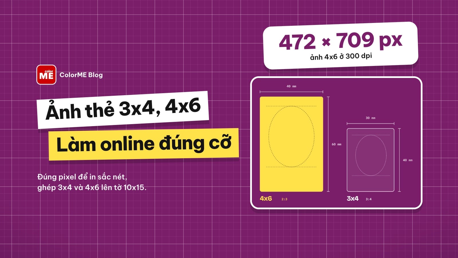 Cách làm ảnh thẻ 3x4, 4x6 online: chụp, đổi nền, cắt đúng cỡ