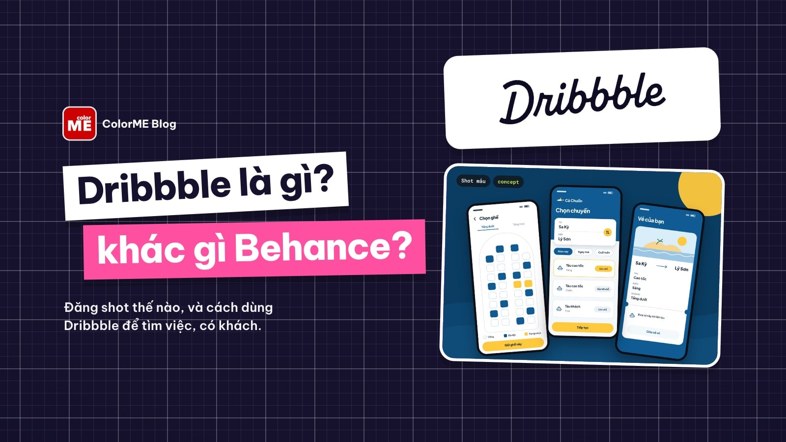 Dribbble là gì? Khác Behance thế nào và cách dùng để tìm việc