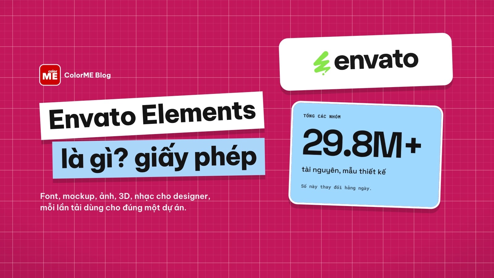 Envato Elements là gì? Có gì cho designer, giấy phép ra sao