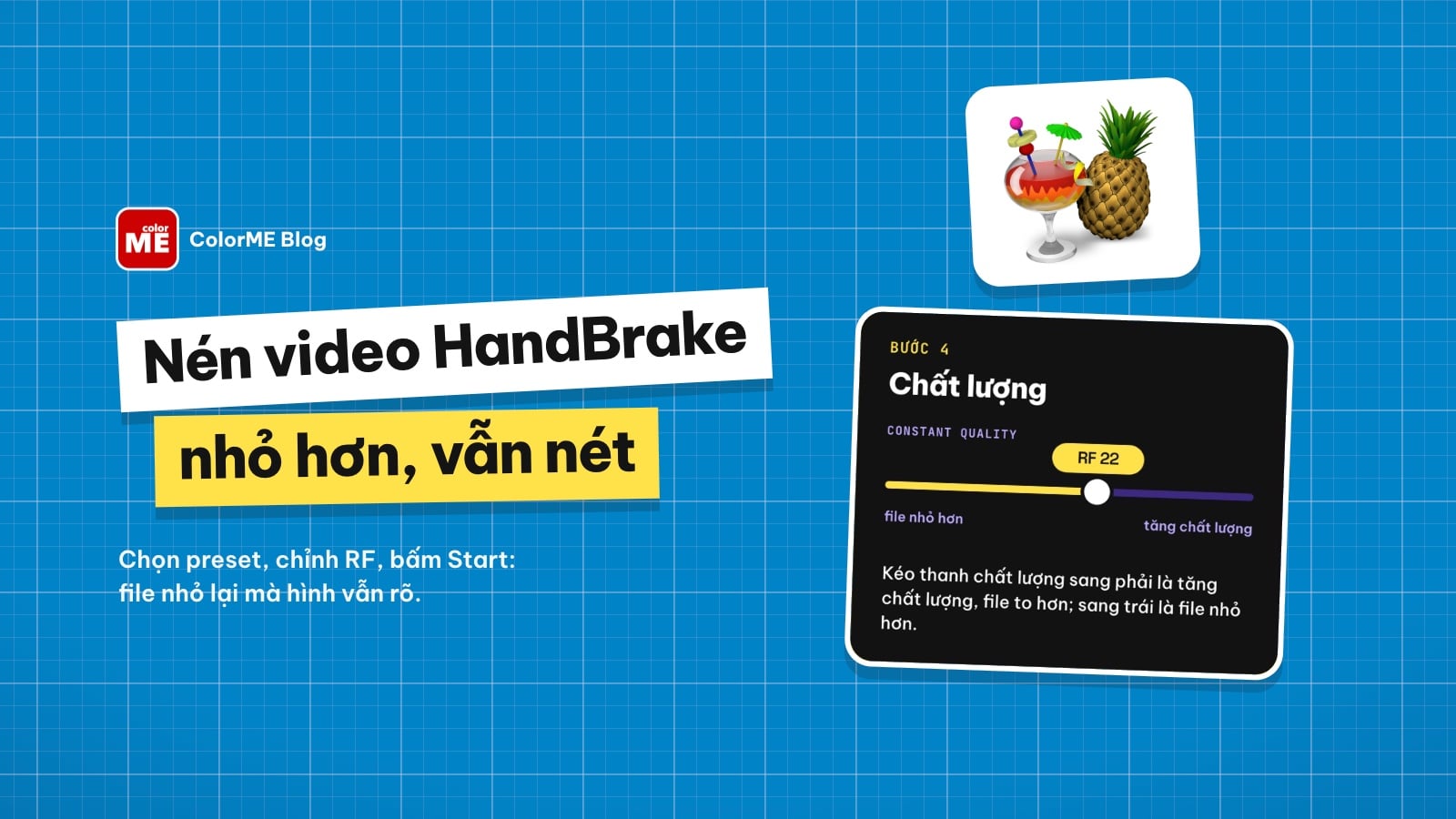 HandBrake: cách nén video giảm dung lượng mà vẫn nét