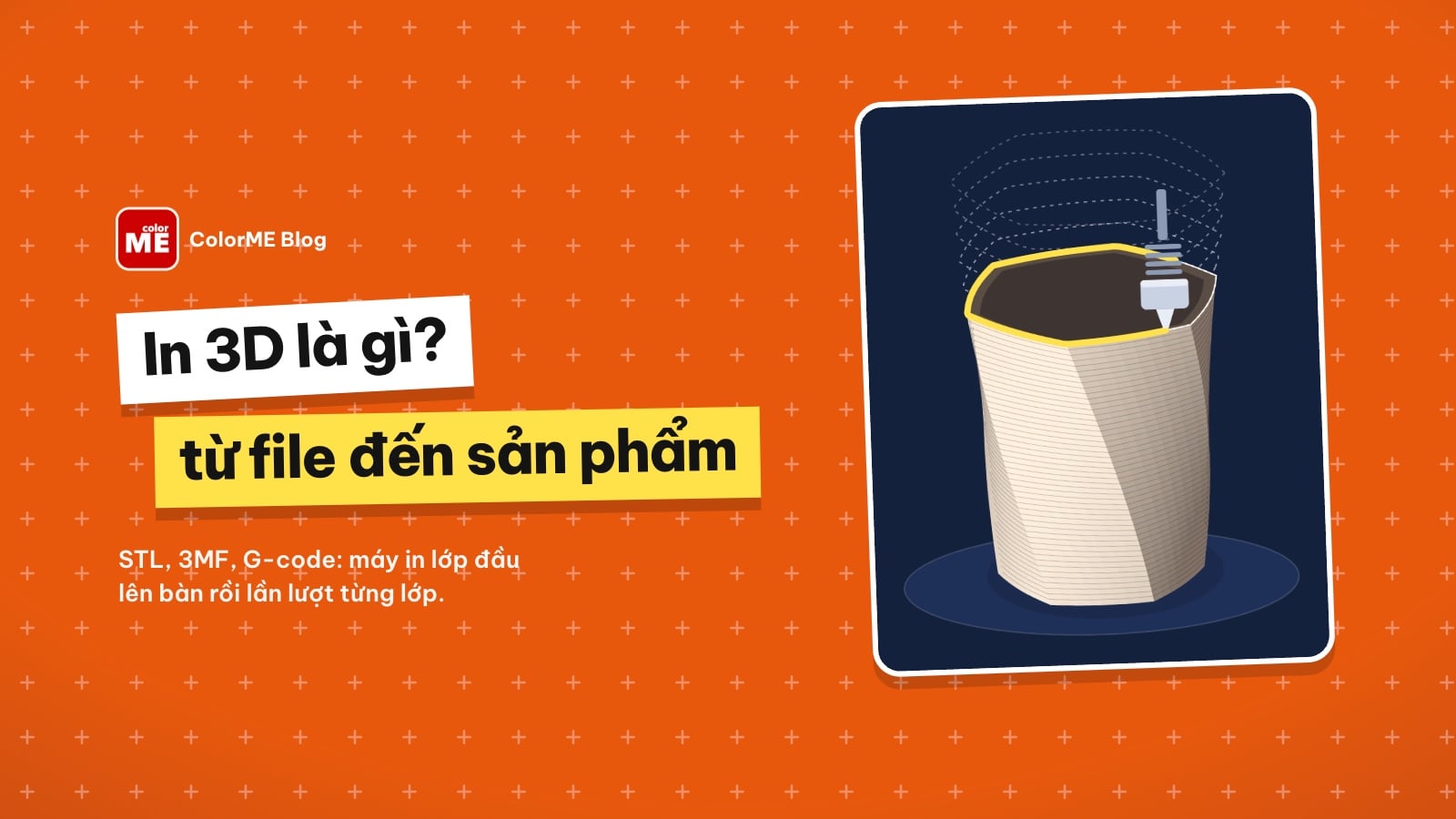 In 3D là gì? Từ file thiết kế đến sản phẩm in 3D